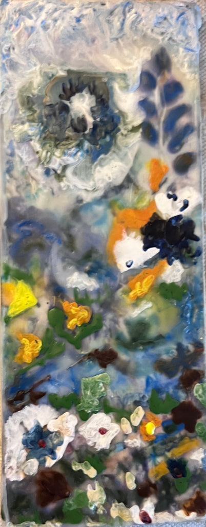 2.75 x 7  EA Blue Pansy  EA 10002