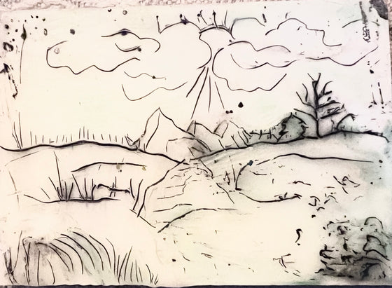 2.5 x 3.5 ATC  EA Whitescape Sun EA 10021